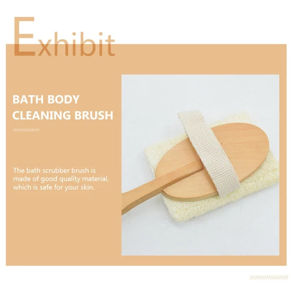 Bath Brush Exfoliating Shower Scrub for Body Cleaner Tool