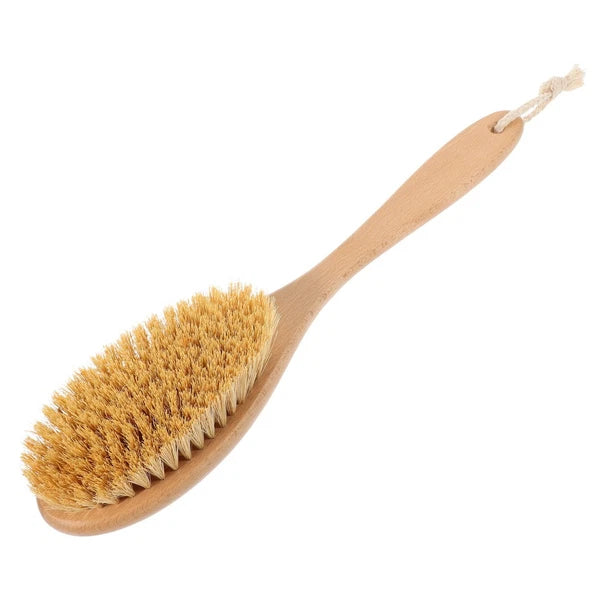Exfoliating Brush Body Bath Brush Portable Back Scrubber Long Handle Shower