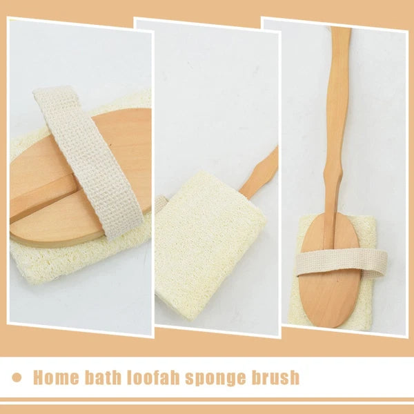 Bath Brush Body Exfoliator Scrubber Handheld Shower Cleaning