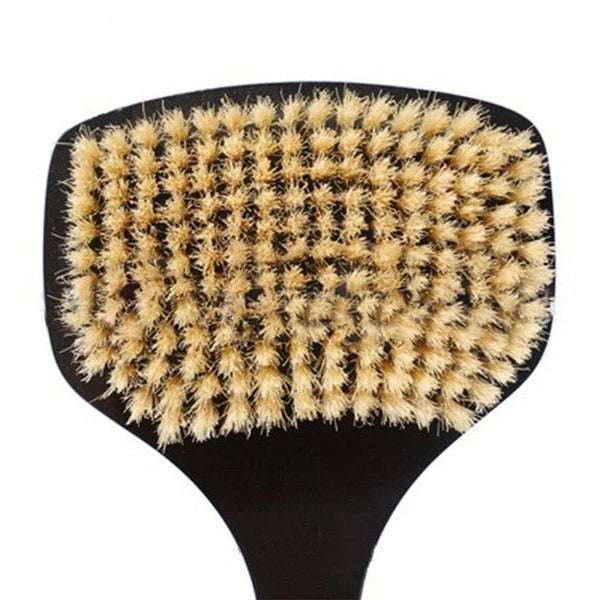 Engrave Logo-Vegan Dry Brush sisal Bath Brush Wood Body Brush Body Cleaning
