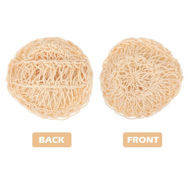 2 Pcs Sisal Bath Brush Mother Shower Body Scrubber Bathing Balls