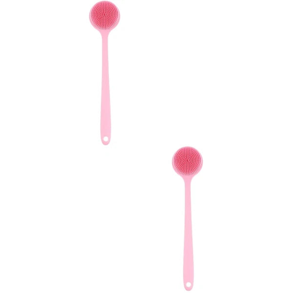 2 PCS Bath Brush Dad Elderly Back Exfoliator Bathing Brushes Women