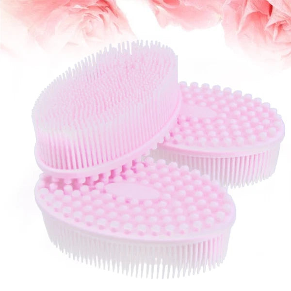 Bath Brush Body Scrubber Exfoliator Silicone Exfoliating for