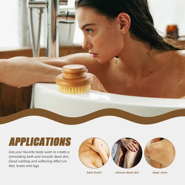 Bath Brush Back Exfoliator Washing Scrubber Brushes for Shower Body
