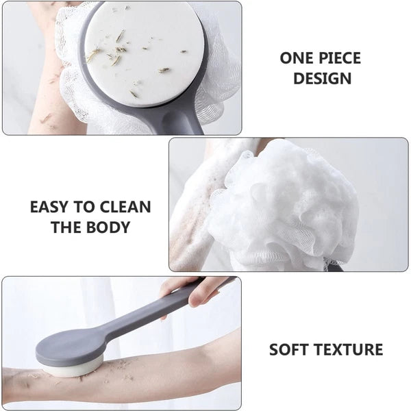 Long Handle Bath Brush Handled Shower for Body Brushes Back Scrubber