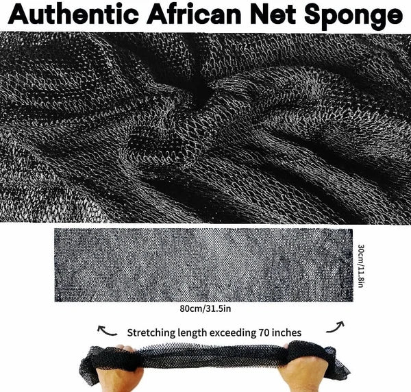 African Net Sponge Authentic Exfoliating Sponge Real African Net Black Owned
