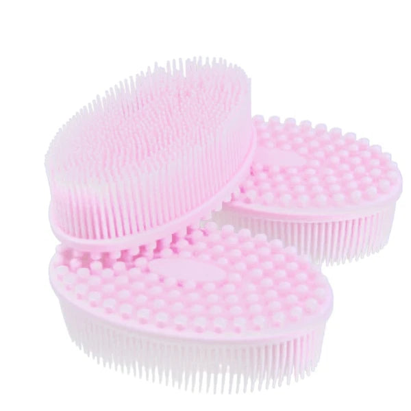 Bath Brush Body Scrubber Exfoliator Silicone Exfoliating for