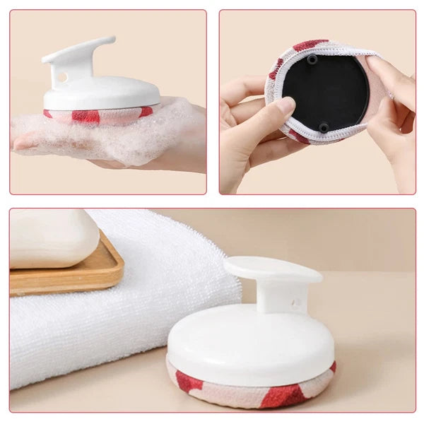 Hold The Bath Brush in Hand Shower Supplies Skin Cleaning Scrubber