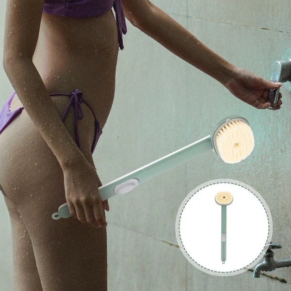 Long Handle Scrub Brush Man Shower Body Bath Back for Exfoliating