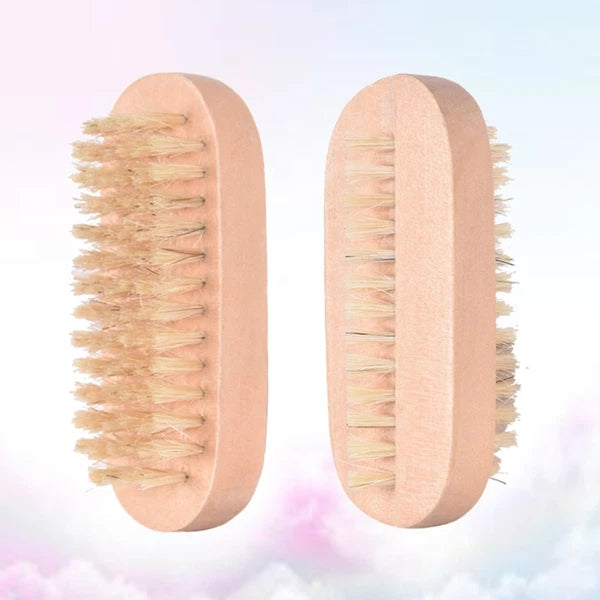Bathing Brush Set with Double Sided Wooden Spa Massage Tools