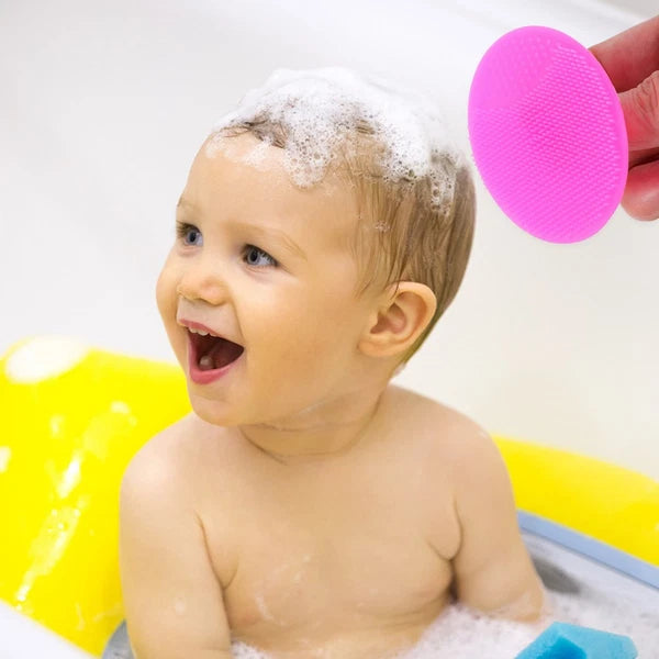 8Pcs Bath Brush Silicone for Gentle Scalp Massage and Cleaning