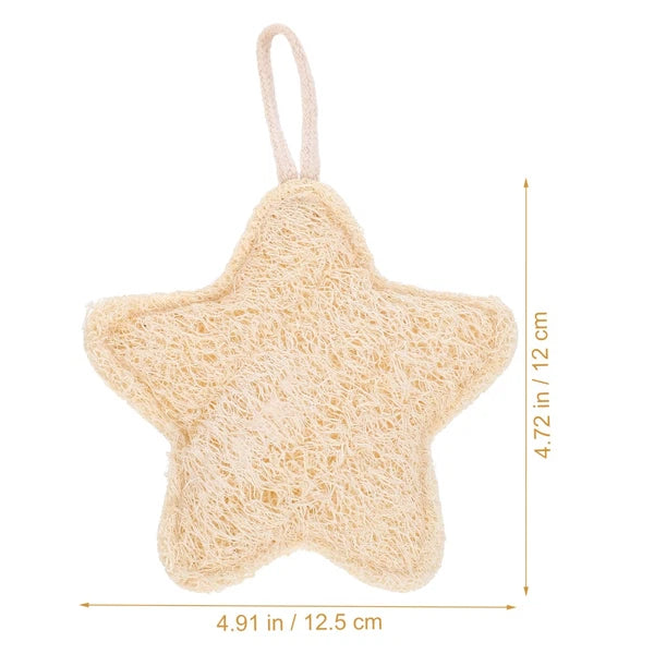Loofah Bath Brush Scrubber Body Exfoliator Child Natural Exfoliating Sponge
