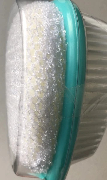 Glam & Beauty Spa Dual Sided Bath Shower Brush With Extended Reach Handle