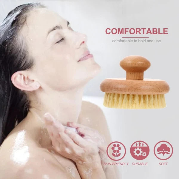 Bath Scrubbing Brush Comfortable Bath Brush Tool Shower Skin Exfoliating Bath
