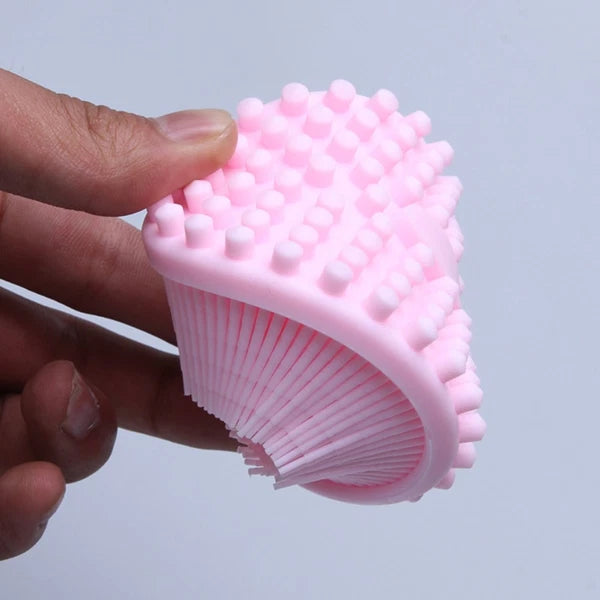 Bath Brush Body Scrubber Exfoliator Silicone Exfoliating for