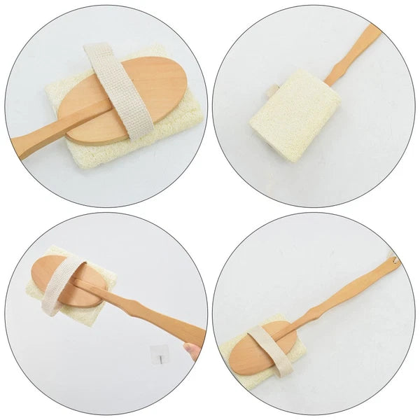 Bath Brush Body Exfoliator Scrubber Handheld Shower Cleaning