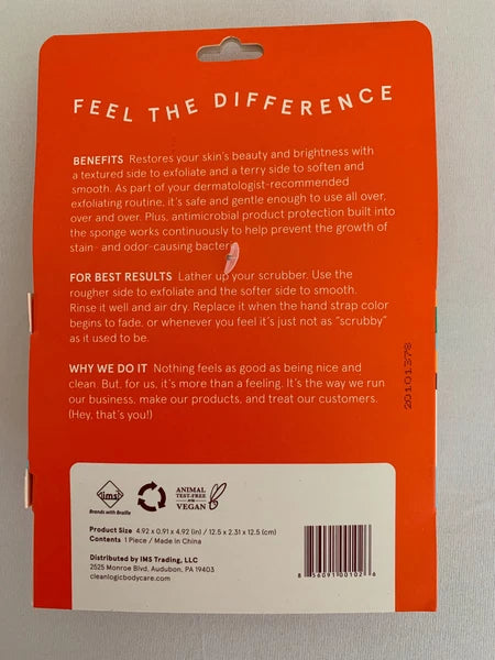 Clean Logic Bath & Body Dual Texture Body Exfoliator