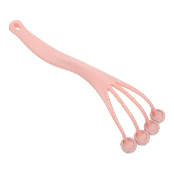 2 Pack Exfoliating Bath Brush Back Scrubber Shower Tool Long Handle