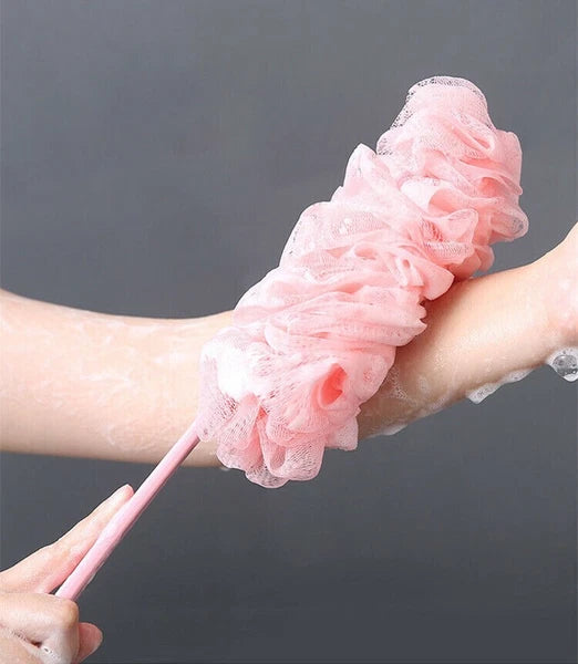 Bath Loofah Sponge Brushs Shower Long Handle Back Scrubber Bathing Accessories