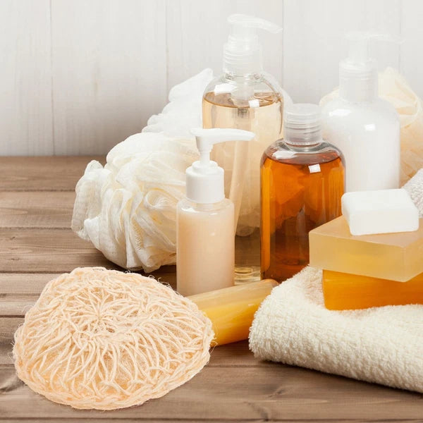 2 Pcs Sisal Bath Brush Man Mother Shower Body Scrubber Bathing Balls