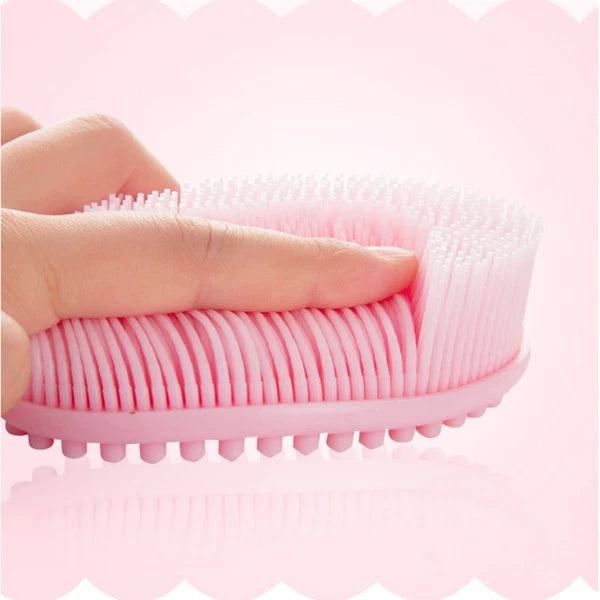 Bath Brush Body Scrubber Exfoliator Silicone Exfoliating for