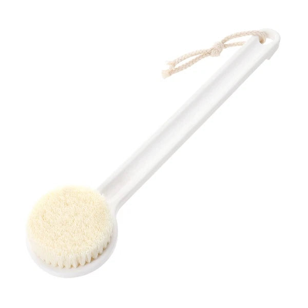 Long Handle Bath Scrubber Printed Body Brush Exfoliating Shower Brush (Wapiti)