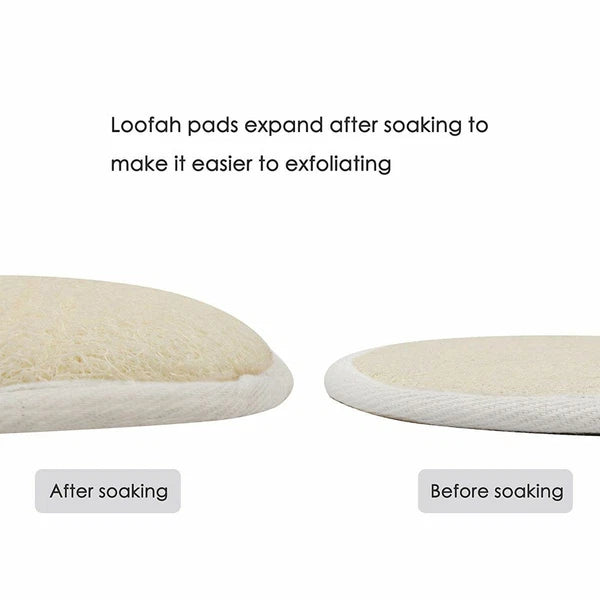 Natural Loofah Luffa Loofa Brush Exfoliating Bath Shower Sponge Body Scrubber