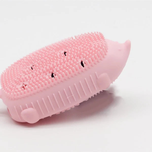 Bath Brush Body Silicone Scrubber Shower Child Portable Bathroom for Bathing