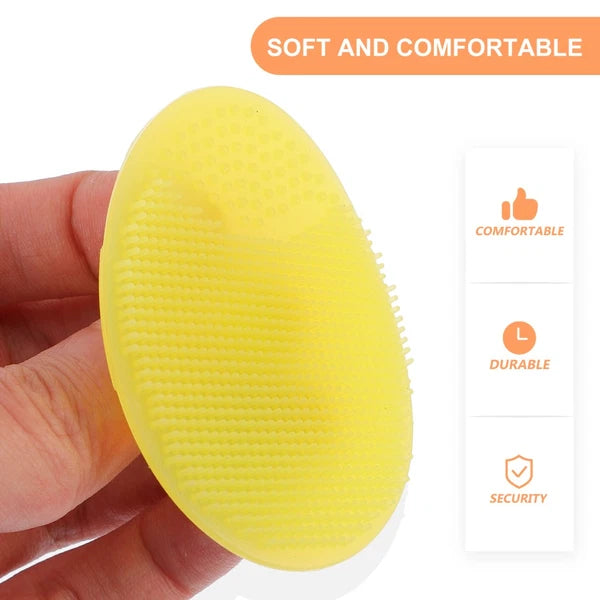8Pcs Bath Brush Silicone for Gentle Scalp Massage and Cleaning