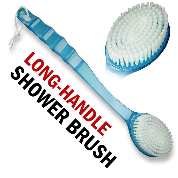 Body Back Shower Scrubber Brush with Long Handle, Improves Blood Circulation