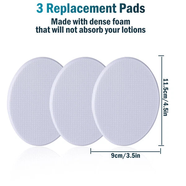 Long Handle Lotion Applicator Skin Cream Brush Back Body Bath Tanning Massager