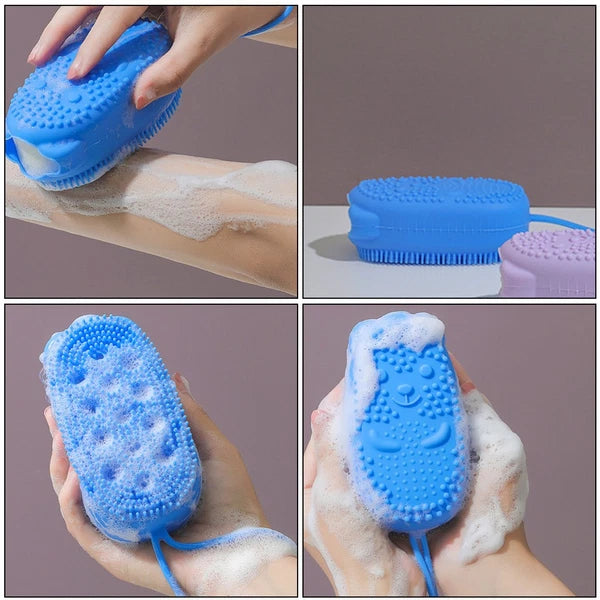 Artifact for Bathing Sponge Kids Body Scrub Exfoliator Man Supply