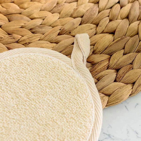 Natural Bath Pro Loofah Pad- shower sponge body scrubber exfoliator washing Pads