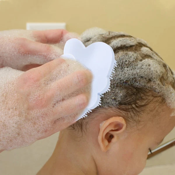 Silicone Bath Brush Child Exfoliating Body Scrubber Double-sided