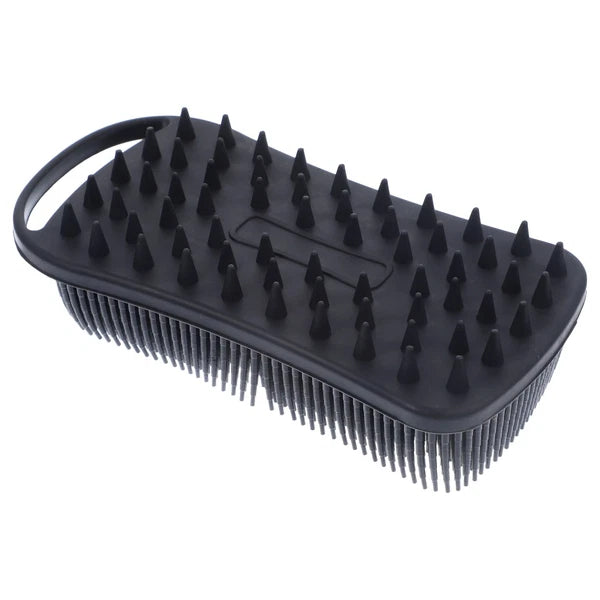 Bath Brush Shower Scrubber for Body Travel Baby Silicone Cleaning