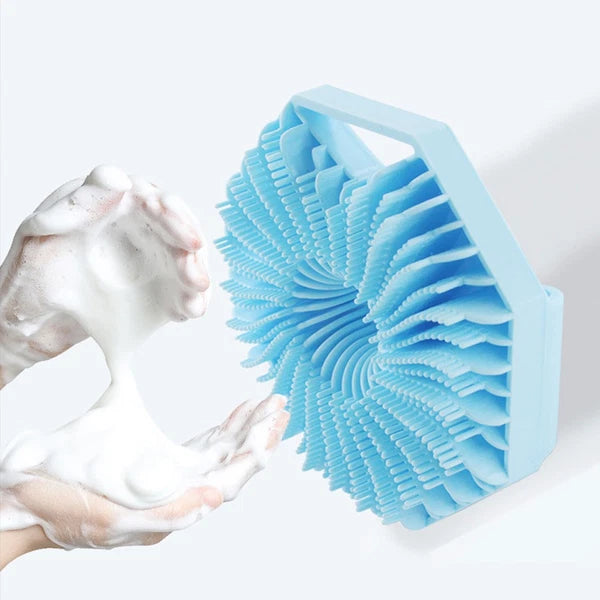 Antimicrobial Silicone Body ScrubbTL, Exfoliating Brush, ShowDY Scrubber