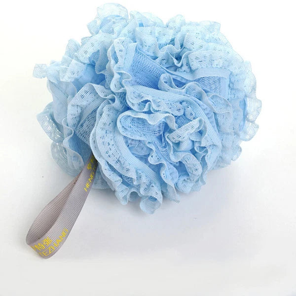 Exfoliating Bath Brush Soft Mesh Sponge Back Scrubber Body Wash Shower Loofah🎀