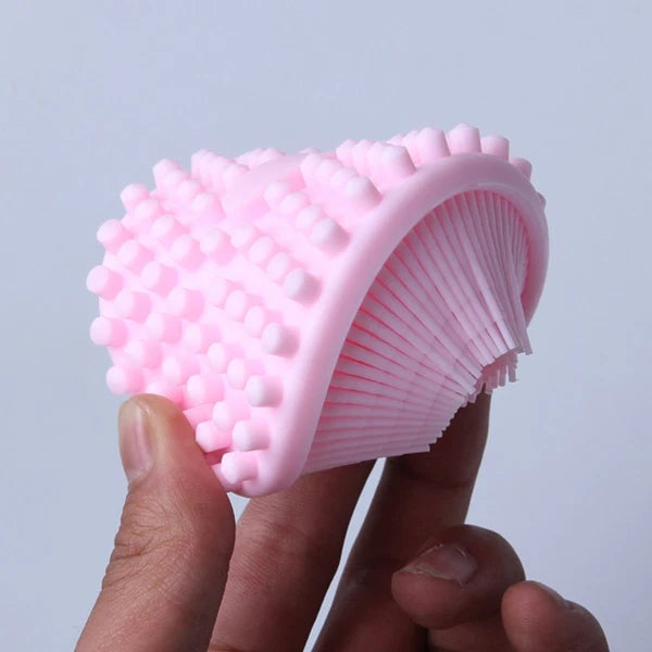Bath Brush Body Scrubber Exfoliator Silicone Exfoliating for