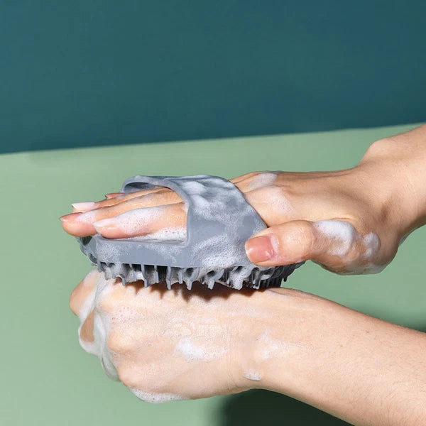 Antimicrobial Silicone Body ScrubbTL, Exfoliating Brush, ShowDY Scrubber