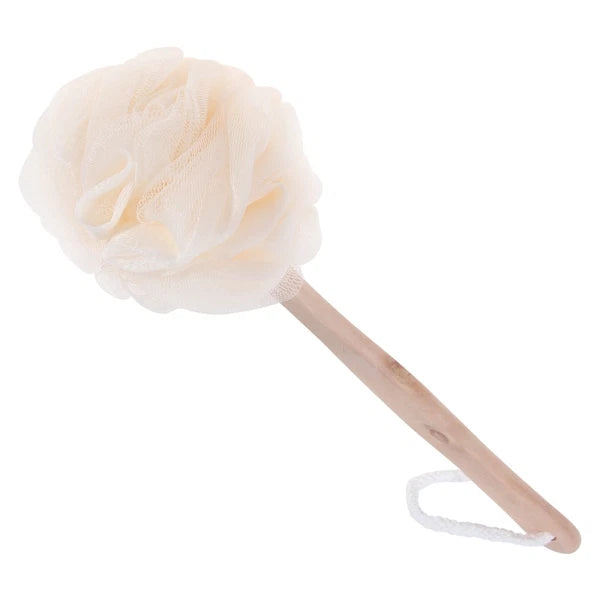 Long Handle Bath Sponge Brush Exfoliating Loofah Scrubber for