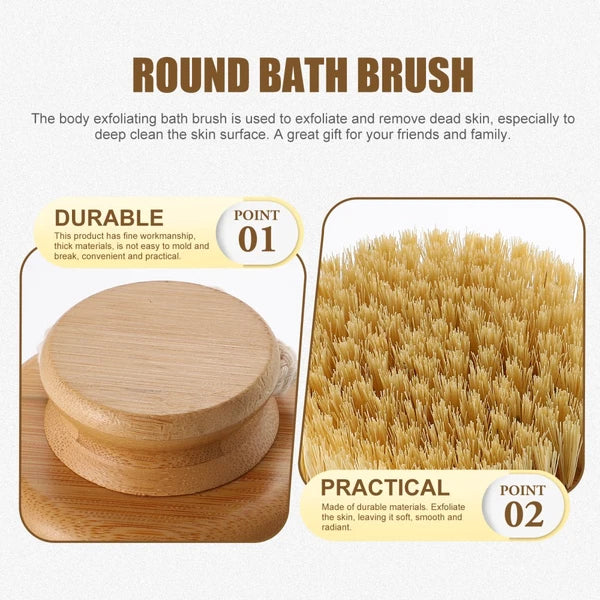 Bath Brush Back Exfoliator Washing Scrubber Brushes for Shower Body